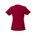 Модная женская футболка Amery  с коротким рукавом и V-образным вырезом, красный