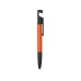 Ручка-стилус металлическая шариковая многофункциональная (6 функций) Multy, оранжевый
