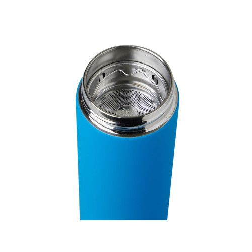 Термос Confident с покрытием soft-touch 420мл, голубой Термос Confident с покрытием soft-touch 420мл, голубой