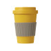 Термокружка Muffin из натуральных волокон, желтый