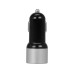 Адаптер автомобильный USB с функцией быстрой зарядки QC 3.0 TraffIQ, черный/серебристый