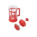 Пластиковый френч-пресс Savor, 350 мл, красный