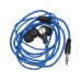 Набор с наушниками и зарядным кабелем 3-в-1 In motion, синий