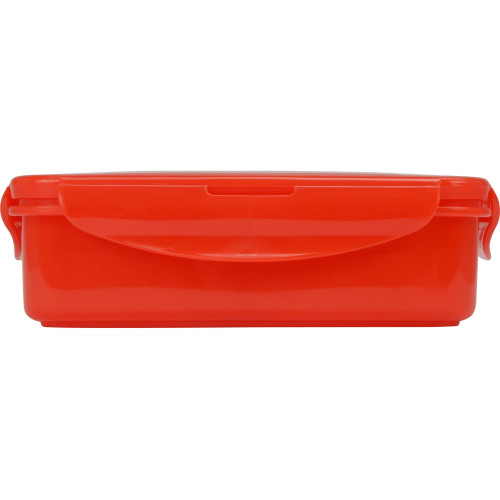 Герметичный ланч-бокс Foody с двумя секциями, 650мл, красный Герметичный ланч-бокс Foody с двумя секциями, 650мл, красный