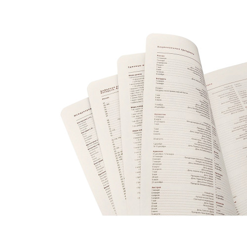 Ежедневник недатированный А5 Parliament, бордовый Ежедневник недатированный А5 Parliament, бордовый