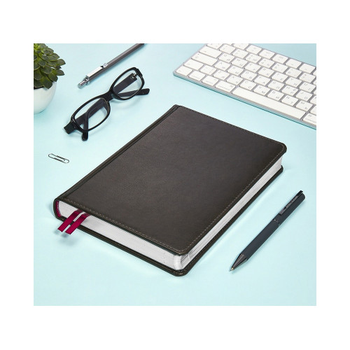 Ежедневник недатированный А5 Parliament, темно-серый Ежедневник недатированный А5 Parliament, темно-серый