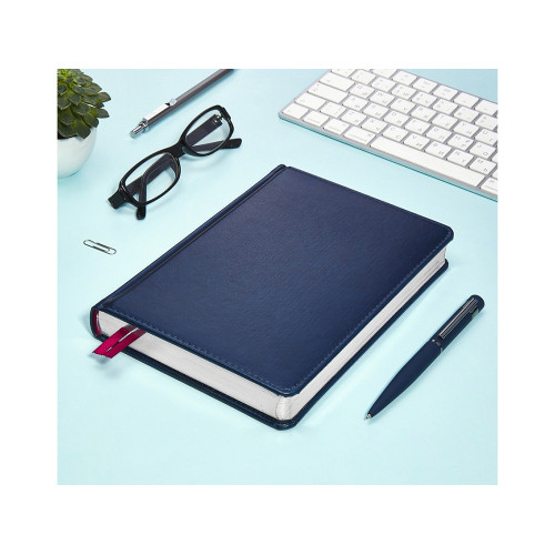 Ежедневник недатированный А5 Parliament, синий Ежедневник недатированный А5 Parliament, синий