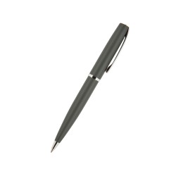 Ручка Sienna шариковая  автоматическая, серый металлический корпус, 1.0 мм, синяя