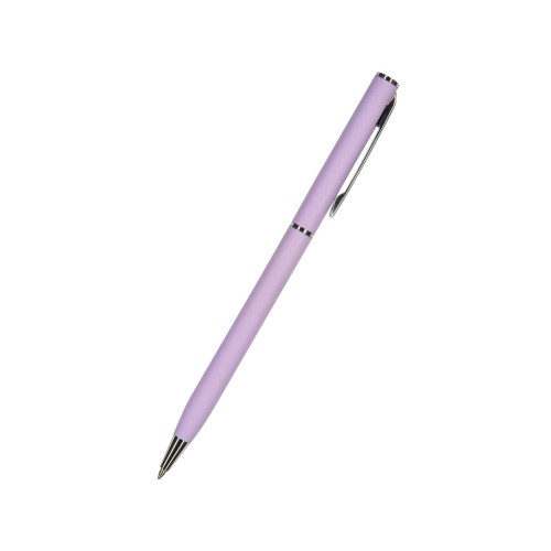 Ручка шариковая автоматическая BrunoVisconti® PALERMO цвет корпуса сиреневый, soft-touch, 0.7 мм