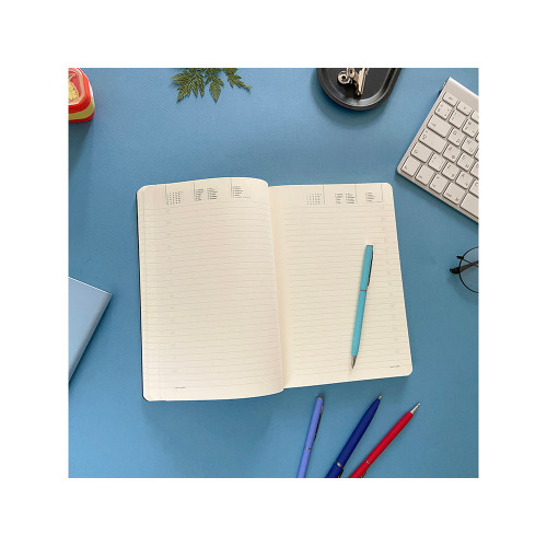 Ручка шариковая автоматическая BrunoVisconti® PALERMO цвет корпуса фиолетовый, soft-touch, 0.7 мм