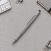 Ручка шариковая металлическая Tool, серый. Встроенный уровень, мини отвертка, стилус