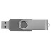 Флеш-карта USB 2.0 8 Gb Квебек, темно-серый