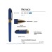 Ручка пластиковая шариковая Monaco, 0,5мм, синие чернила, темно-синий