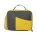 Изотермическая сумка-холодильник Breeze для ланч-бокса, серый/желтый