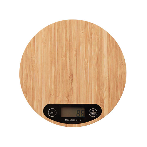 Бамбуковые кухонные весы Scale, натуральный Бамбуковые кухонные весы Scale, натуральный
