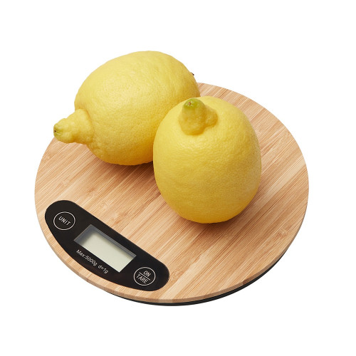 Бамбуковые кухонные весы Scale, натуральный Бамбуковые кухонные весы Scale, натуральный