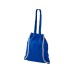 Рюкзак со шнурком Eliza из хлопчатобумажной ткани плотностью 240 г/м2, синий