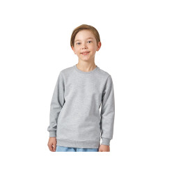 Свитшот Motion детская_10, серый меланж
