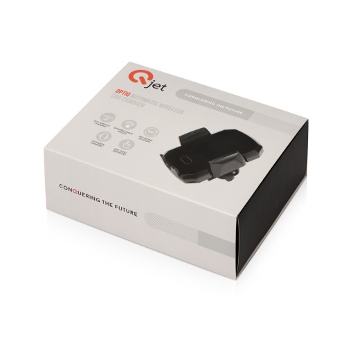 Автомобильное беспроводное зарядное устройство OptIQ, 10 Вт, черный