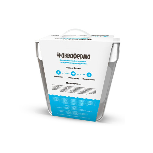 Набор для выращивания растений и ухода за рыбкой Акваферма Набор для выращивания растений и ухода за рыбкой Акваферма