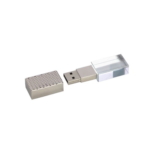 USB-флешка на 64 ГБ,  серебро