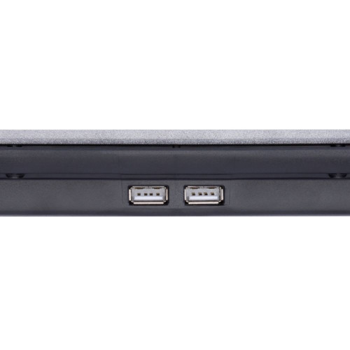 Охлаждающая подставка 5555 для ноутбуков до 15,6, серебристый