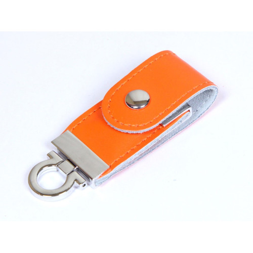 USB-флешка на 32 Гб в виде брелка, оранжевый USB-флешка на 32 Гб в виде брелка, оранжевый