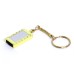 USB-флешка на 8 Гб в виде Кулона с кристаллами, мини чип, золотой