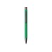 Ручка металлическая soft touch шариковая Tender, зеленый/серый