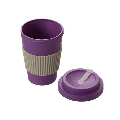 Термокружка Muffin из натуральных волокон, фиолетовый