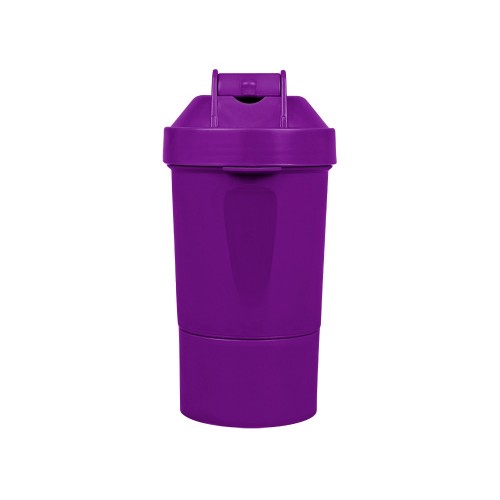 Шейкер для спортивного питания Level Up, фиолетовый