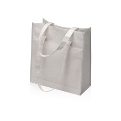 Сумка-шоппер Wheat из переработанного пластика 80gsm, 30.5*33*12.5cm, серый