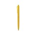 Ручка пластиковая soft-touch шариковая Plane, желтый