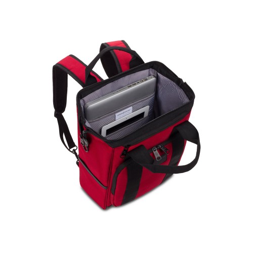 Рюкзак SWISSGEAR 16,5 Doctor Bags, красный/черный, полиэстер 900D/ПВХ, 29 x 17 x 41 см, 20 л