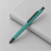 Металлическая шариковая ручка soft touch Ellipse gum, бирюзовый Металлическая шариковая ручка soft touch Ellipse gum, бирюзовый