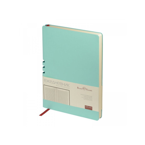 Ежедневник недатированный А5 Madrid, зефирный мятный Ежедневник недатированный А5 Madrid, зефирный мятный