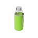 Бутылка для воды Pure c чехлом, 420 мл, зеленое яблоко