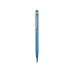 Ручка-стилус металлическая шариковая Jucy, голубой