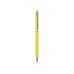 Ручка-стилус шариковая Jucy Soft с покрытием soft touch, желтый