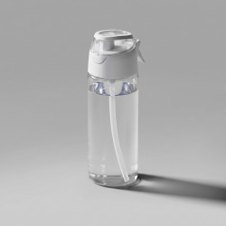 Спортивная бутылка с пульверизатором Spray, 600мл, Waterline, белый