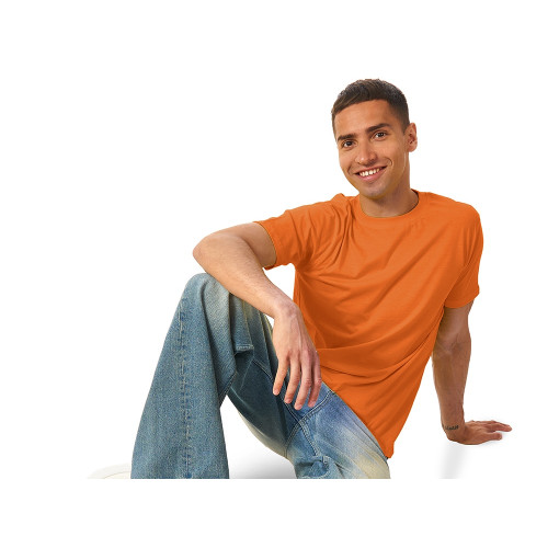 Футболка Super club мужская, оранжевый