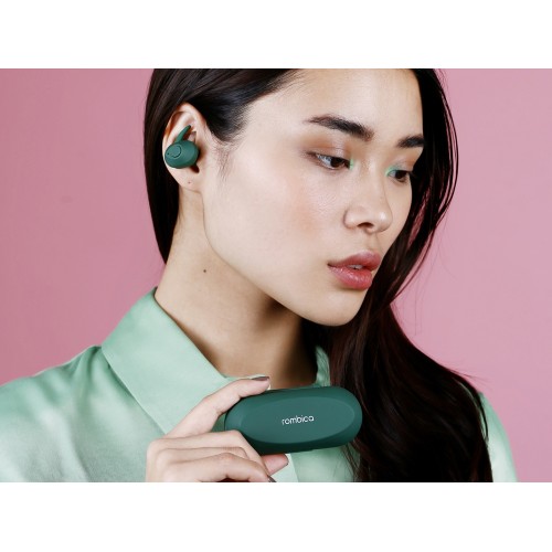 Наушники Rombica MySound Shark - Green / TWS