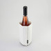 WINE COOLER SATIN WHITE/Охладитель-чехол для бутылки вина или шампанского, белый