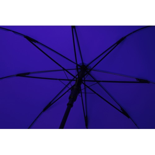 Зонт-трость полуавтомат Wetty с проявляющимся рисунком, синий