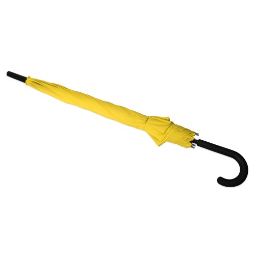 Зонт-трость полуавтомат Wetty с проявляющимся рисунком, желтый