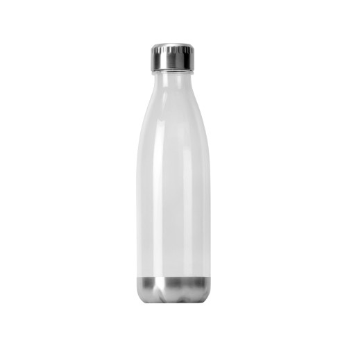 Бутылка для воды Cogy, 700мл, тритан, сталь, серебристый