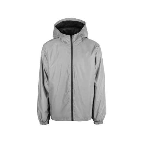 Ветровка светоотражающая 2XL, серебристый Ветровка светоотражающая 2XL, серебристый