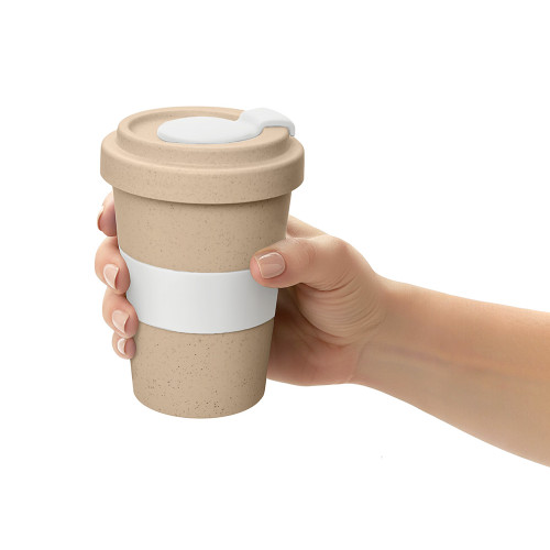 Стакан из пшеничного волокна Flava, белый Стакан из пшеничного волокна Flava, белый