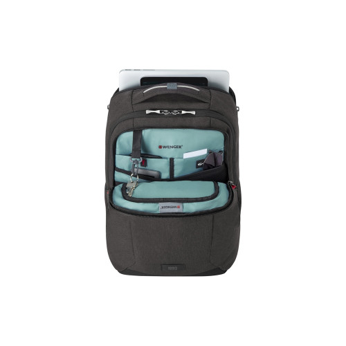 Рюкзак WENGER MX Professional 16, серый, 100% полиэстер, 33х21х45 см, 21 л