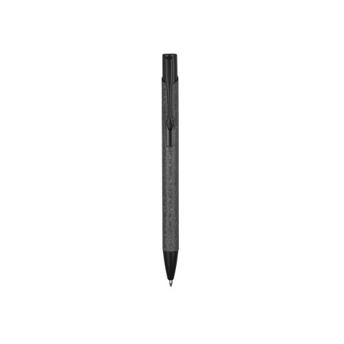 Ручка металлическая шариковая Crepa, серый/черный